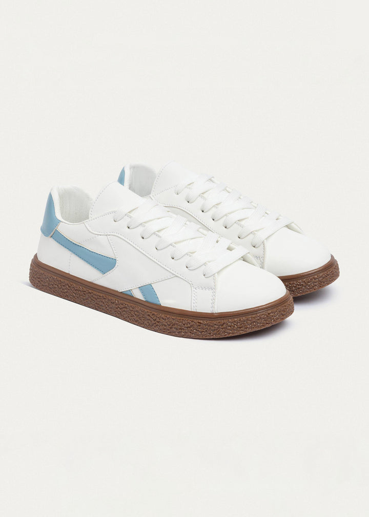 Achilles| G-Sneakers Chic Motion 2.0 - White & Sky Blue