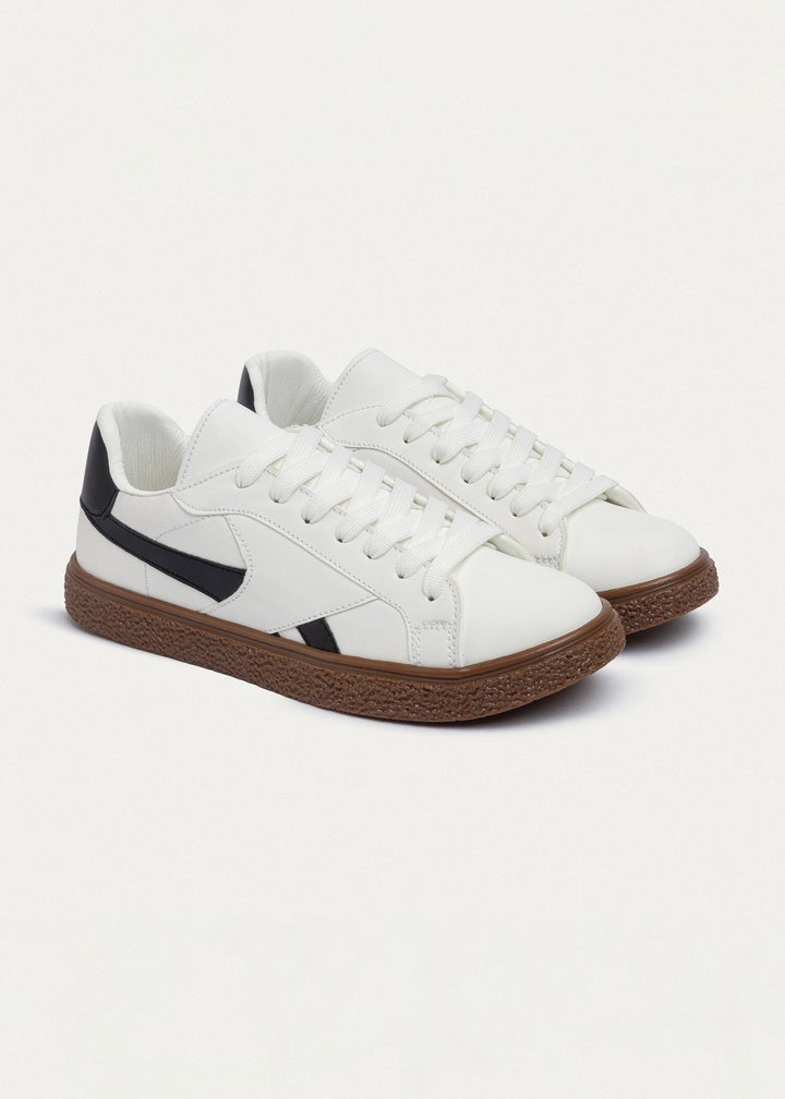 Achilles| G-Sneakers Chic Motion 2.0 - White & Black