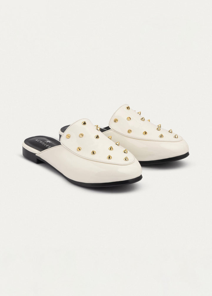 Estrella Mules | White
