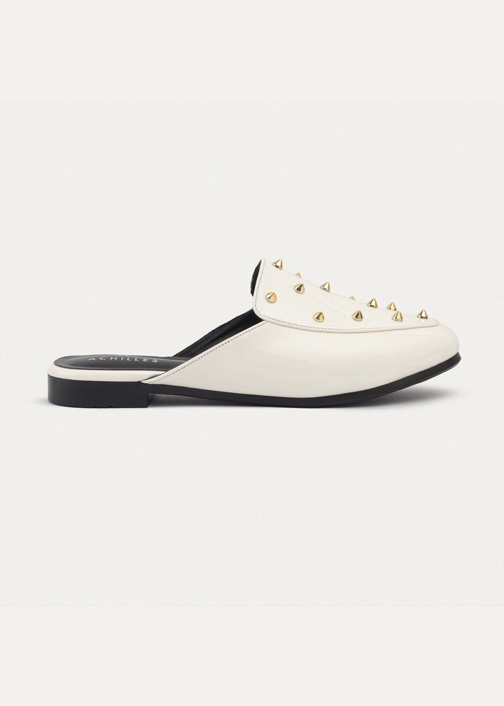 Estrella Mules | White
