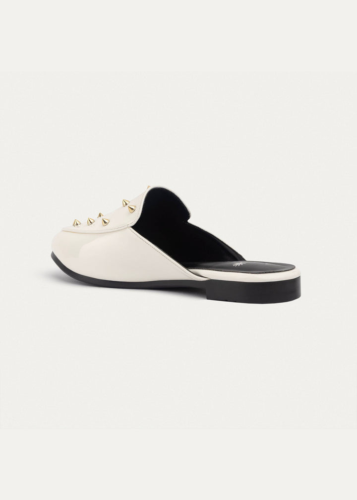Estrella Mules | White
