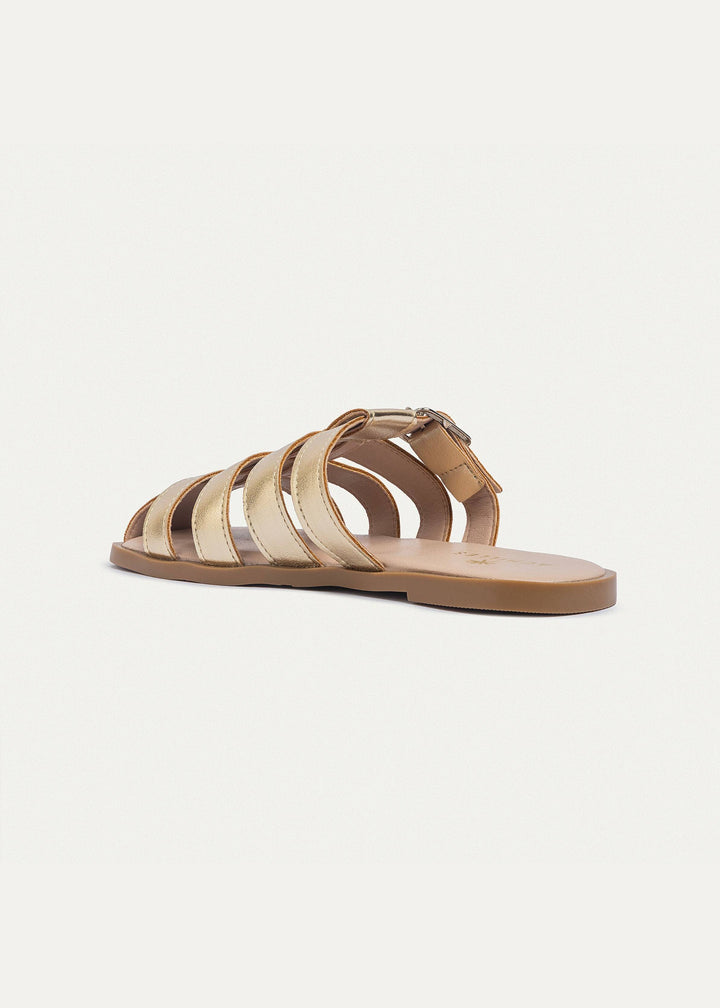 Women Coastal Slides | Gold