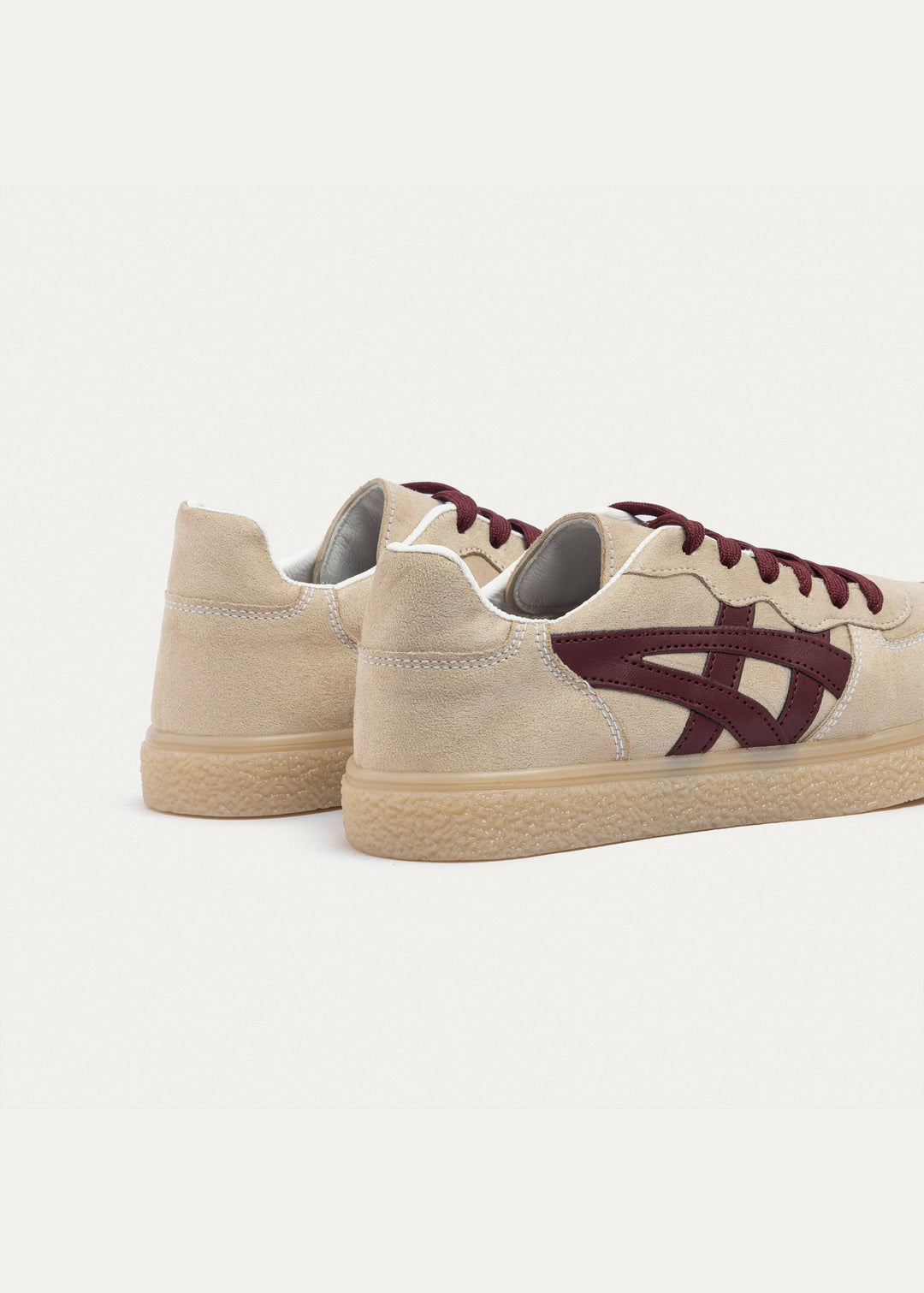 Achilles| G-Sneakers Chic Motion - Beige & Burgundy