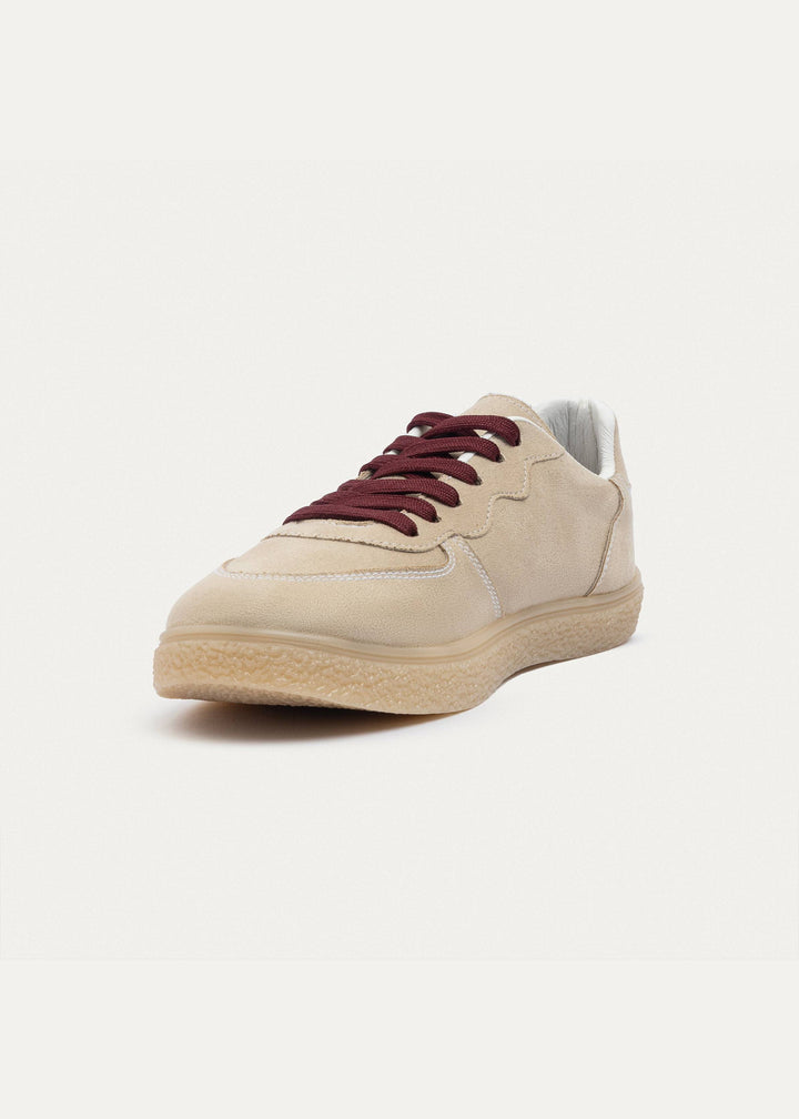 G-Sneakers Chic Motion | Beige & Burgundy