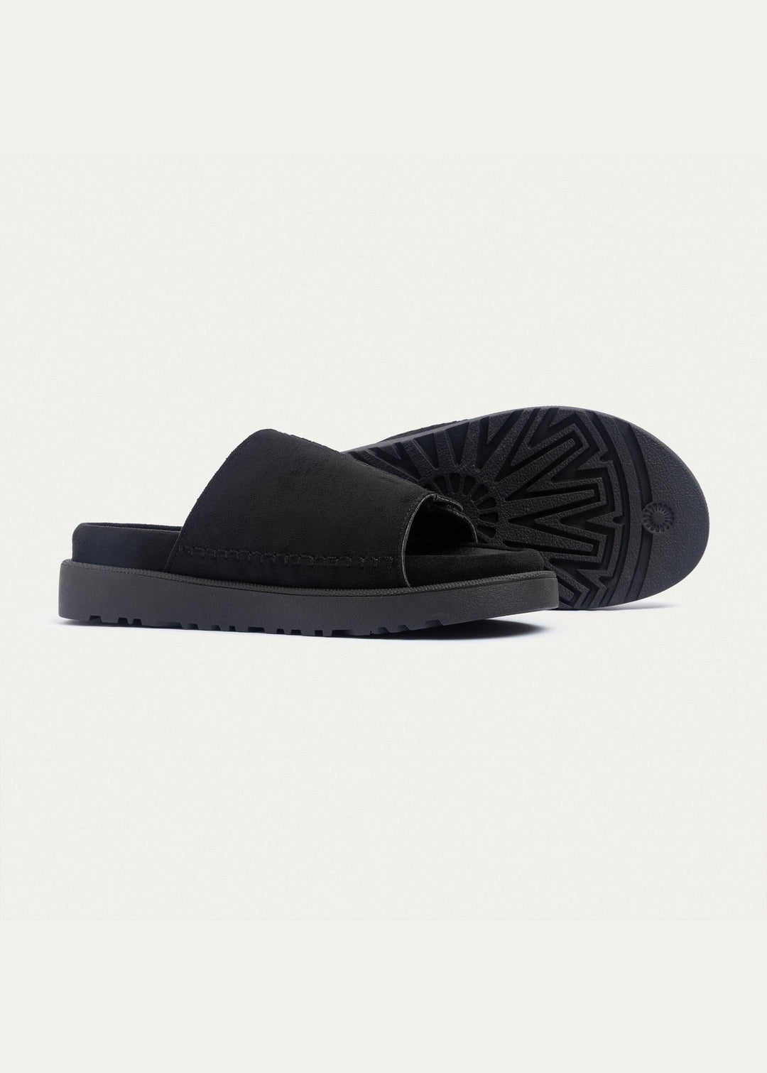 Achilles | CloudStep Stitch Slides - Black