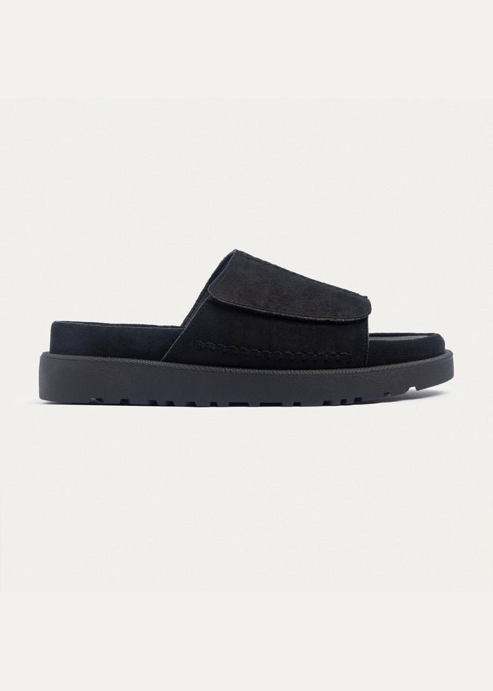 Achilles | CloudStep Stitch Slides - Black