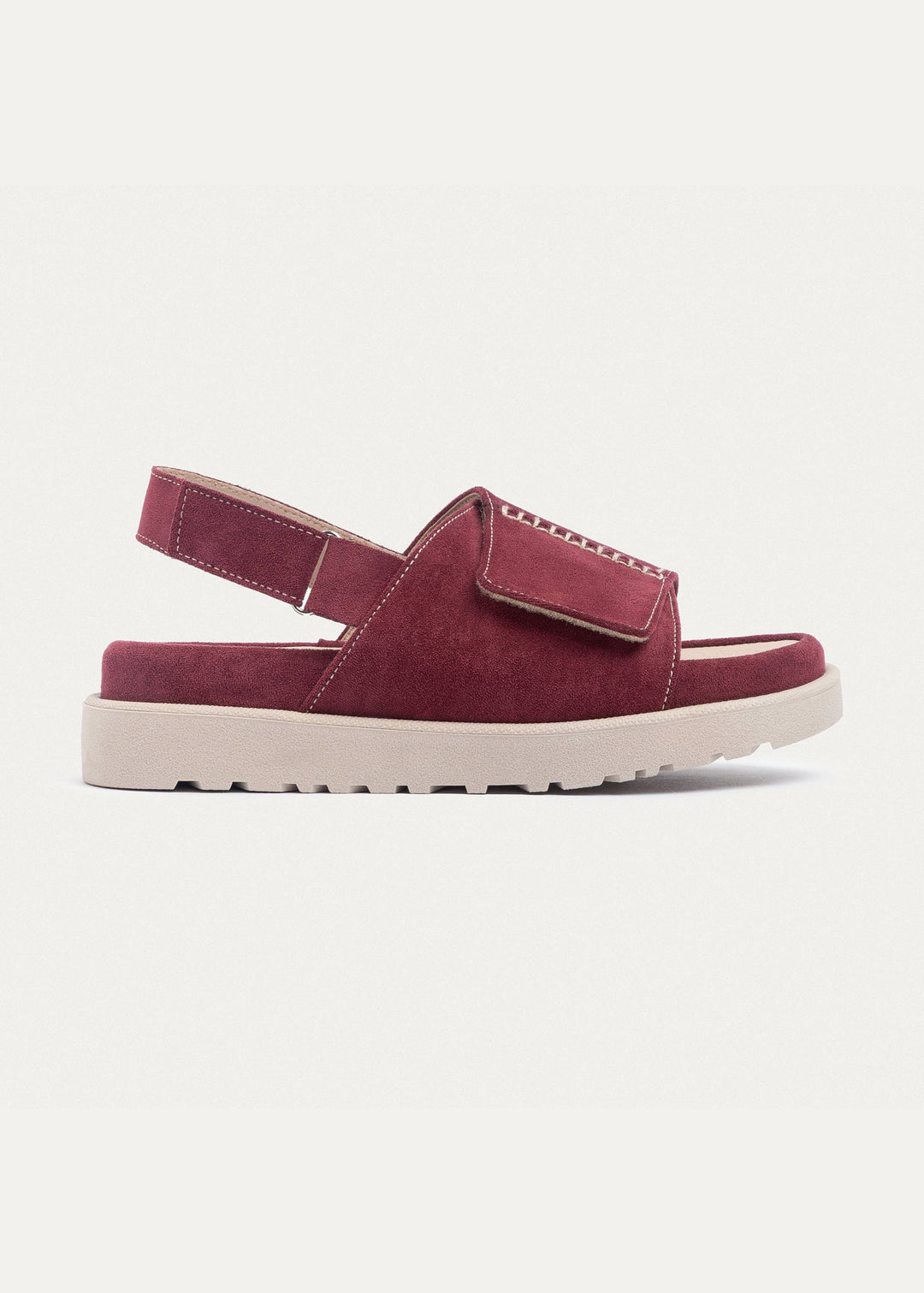 Achilles | CloudStep Serene Sandals - Maroon