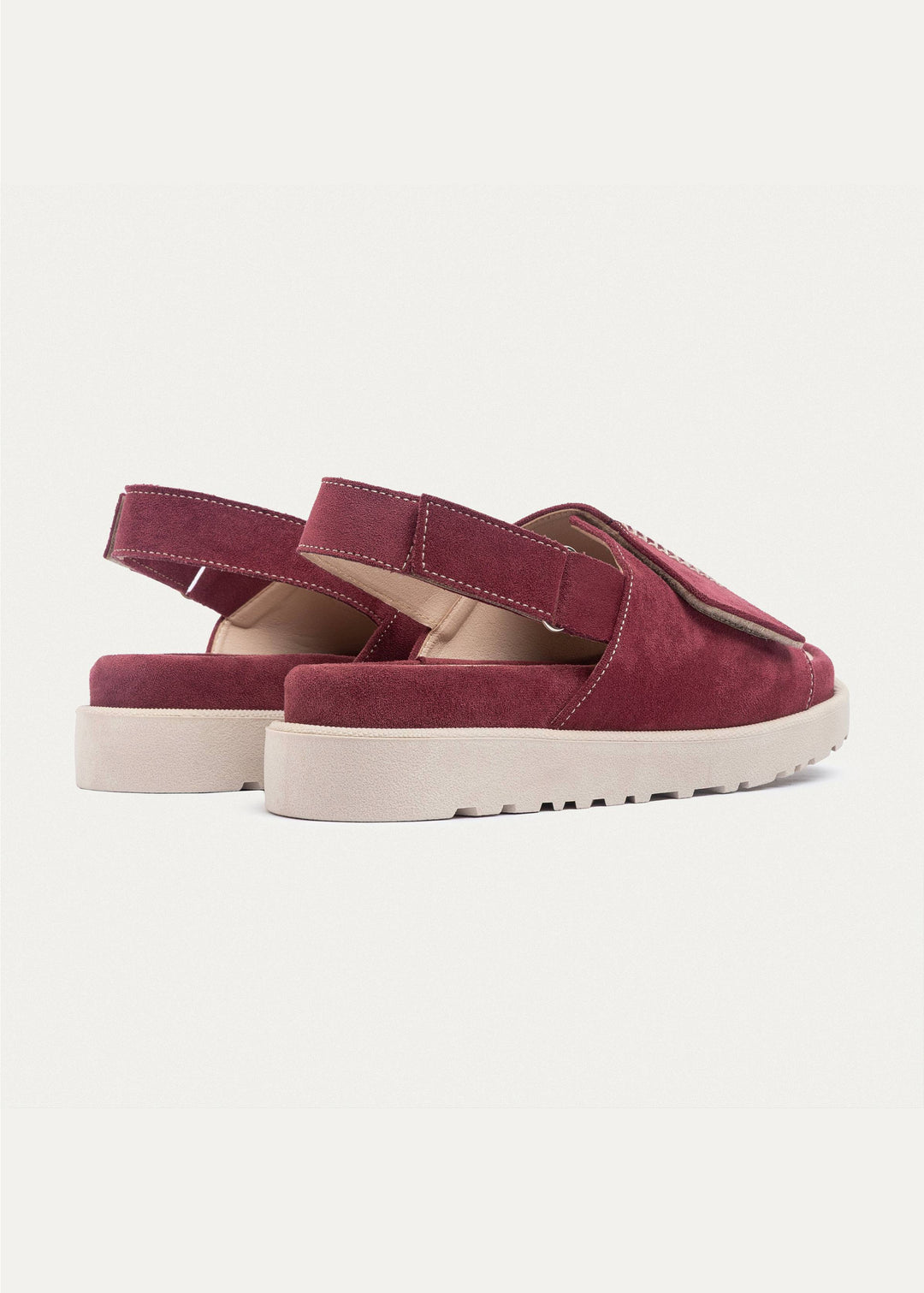Achilles | CloudStep Serene Sandals - Maroon