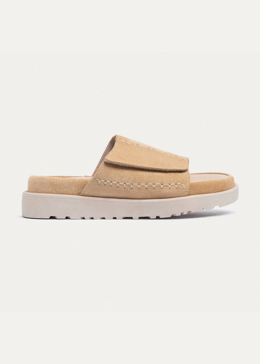 Achilles | CloudStep Stitch Slides - Beige