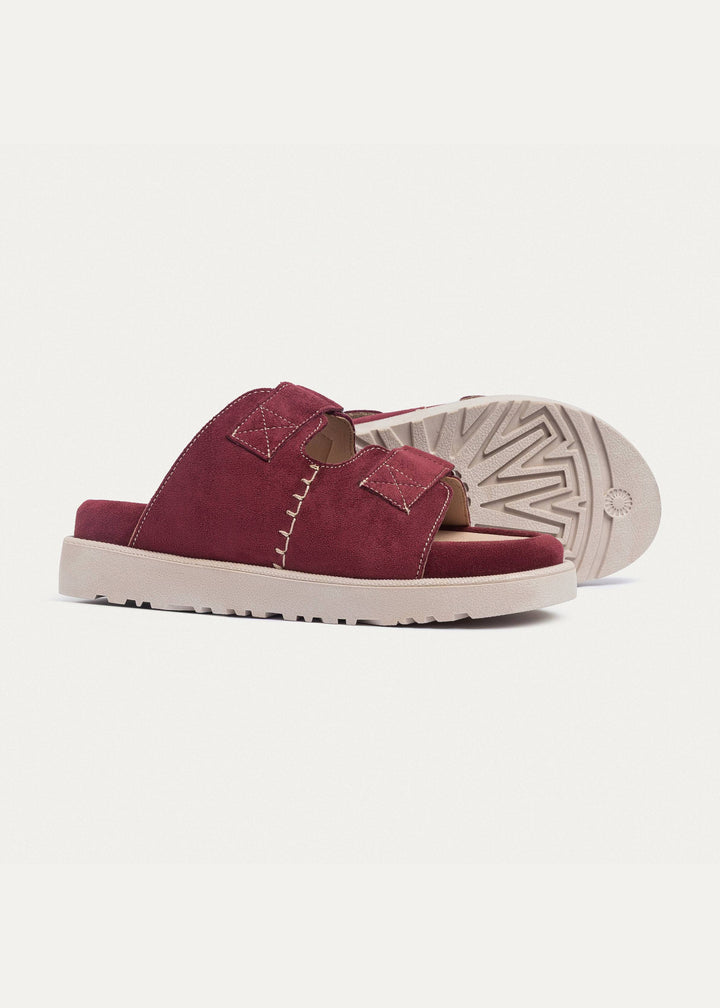 CloudStep Double Hook & Loop Slides | Maroon