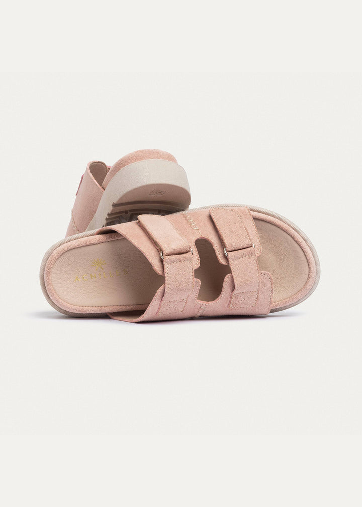 CloudStep Double Hook & Loop Slides | Light pink