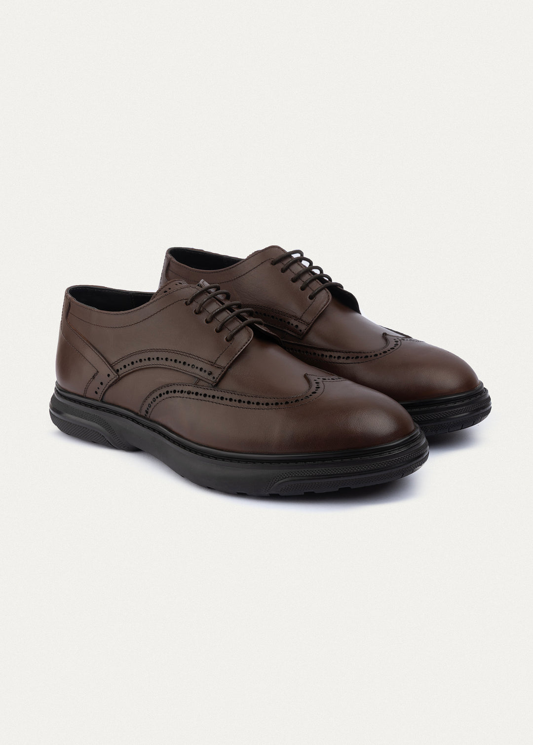 Heritage Brogue Shoes | Brown