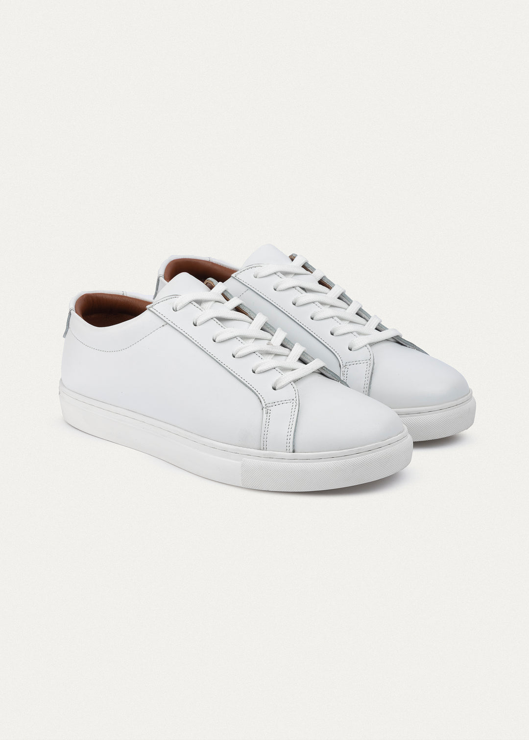 Viale Comfort Lace-Up Men Sneakers |  White