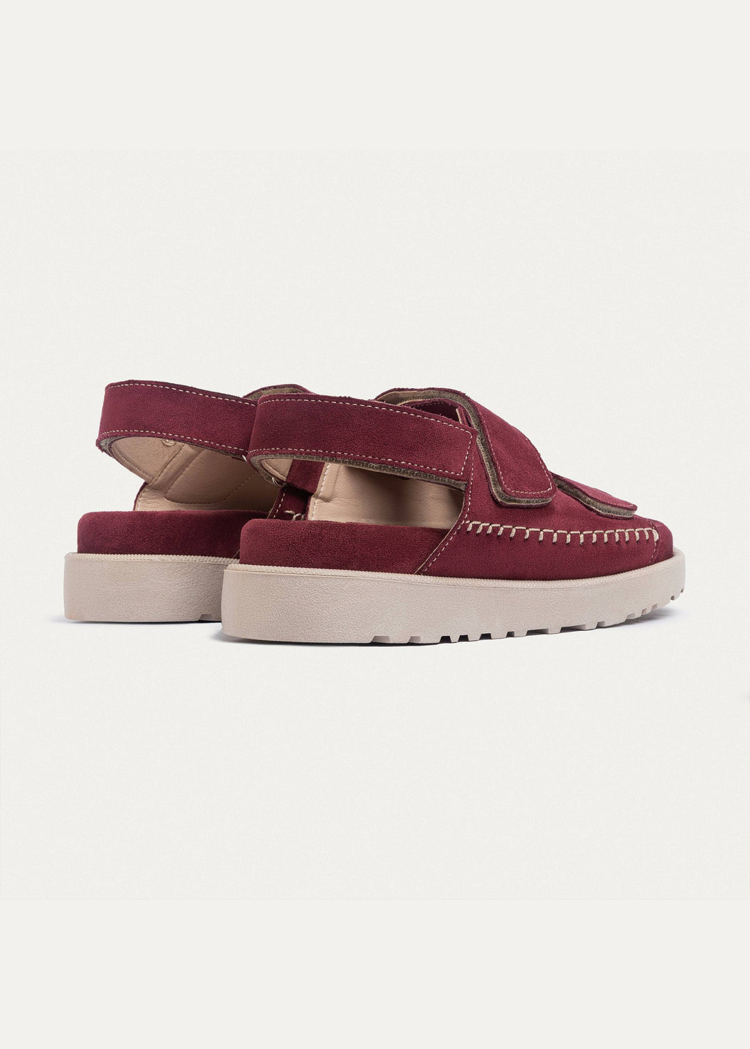 Achilles | Serano CloudStep Double Hook Sandals - Maroon