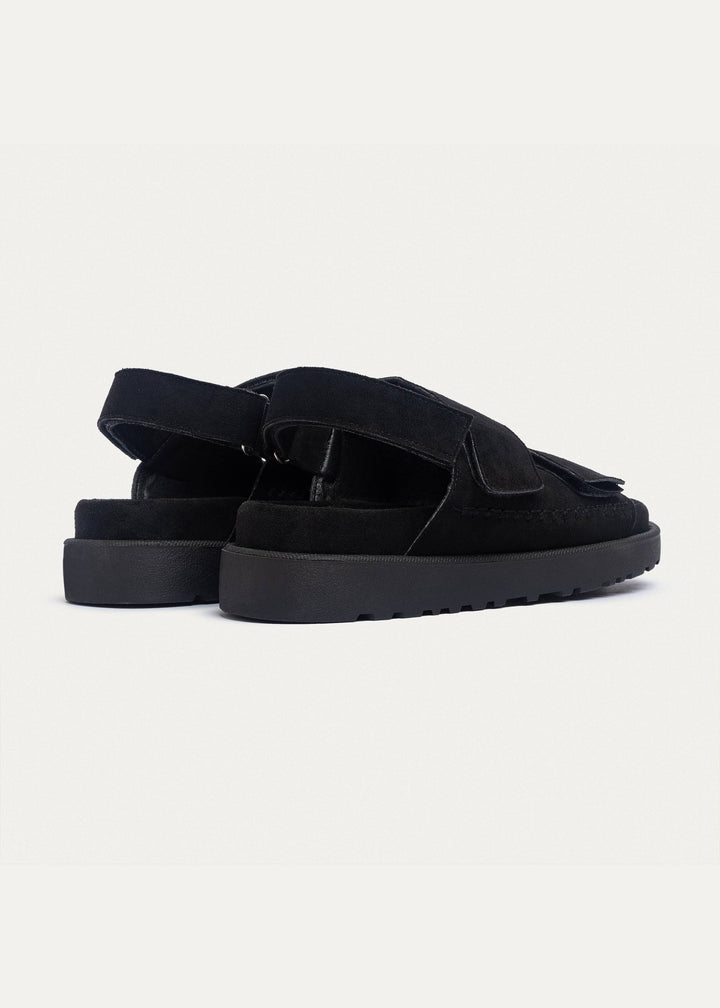 Achilles | Serano CloudStep Double Hook Sandals - Black