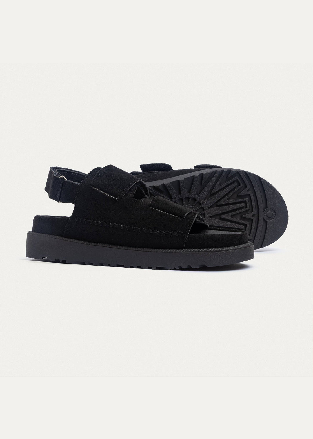 Achilles | Serano CloudStep Double Hook Sandals - Black