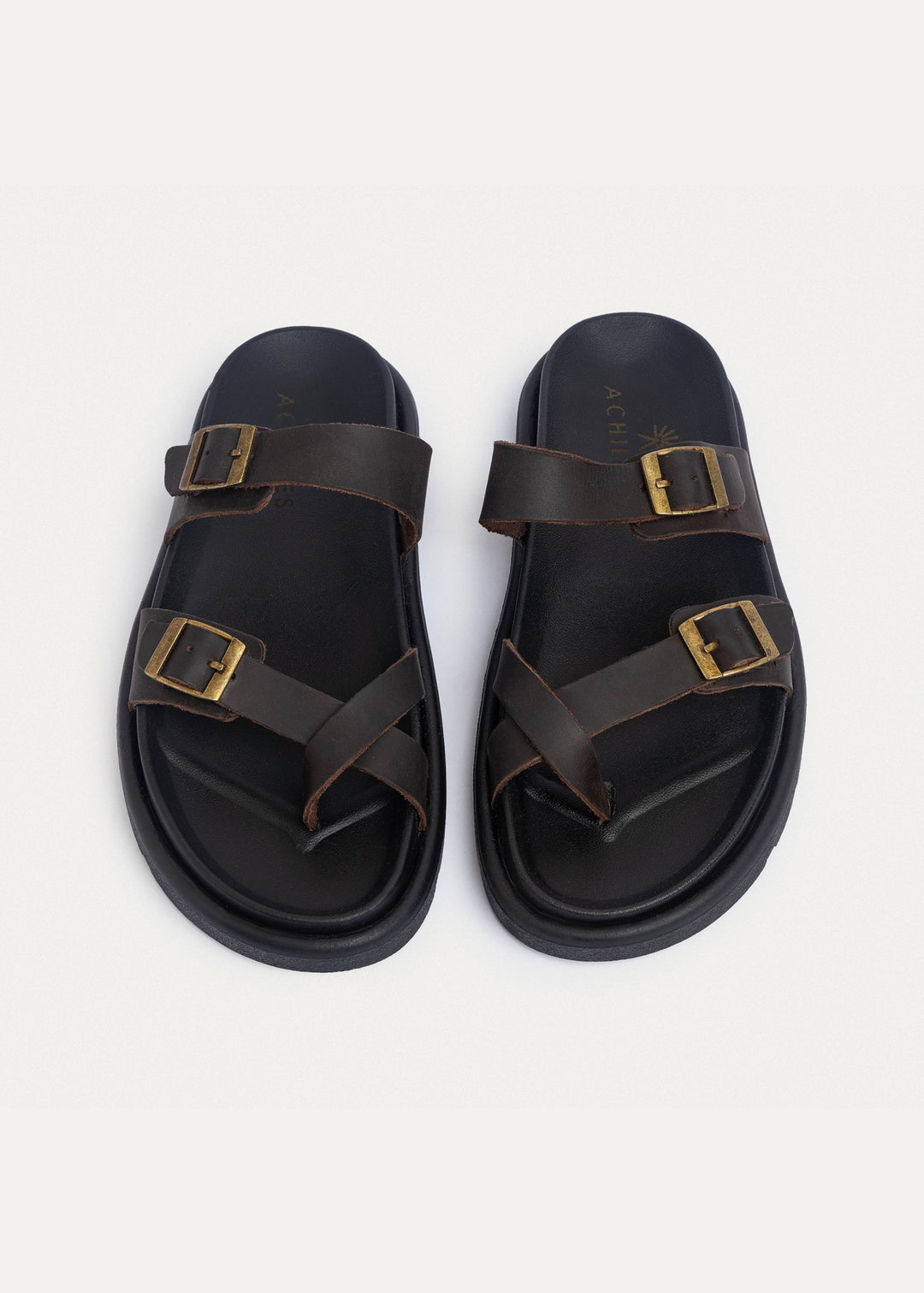 Achilles| Urban Nomad Sandals - Brown