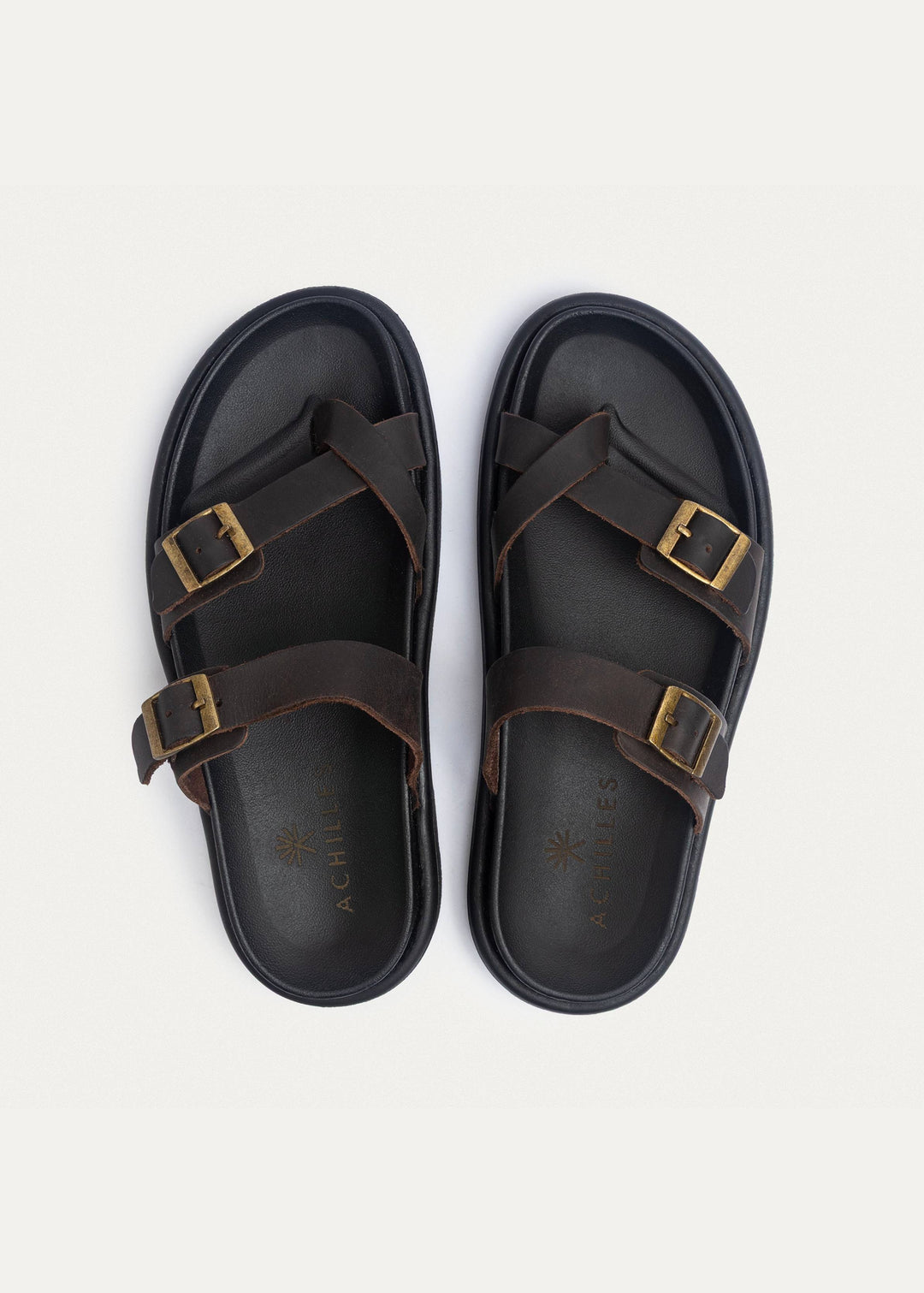 Achilles| Urban Nomad Sandals - Brown