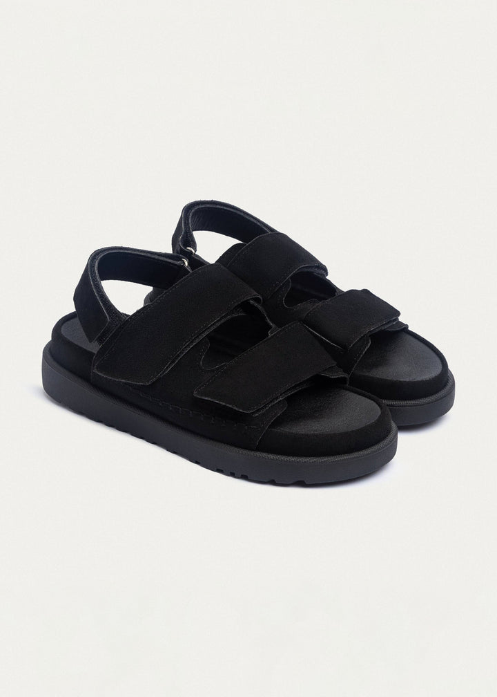 Achilles | Serano CloudStep Double Hook Sandals - Black