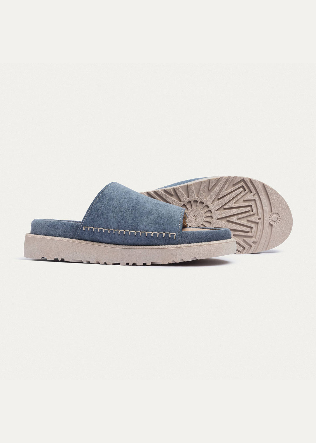 Achilles | CloudStep Stitch Slides - Chambray Blue