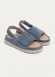 CloudStep Serene Sandals | Chambray Blue