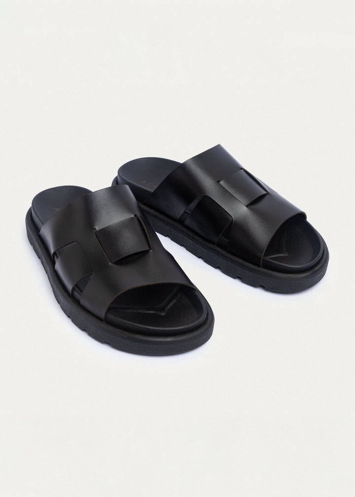 The Terra Weave Slide | Black