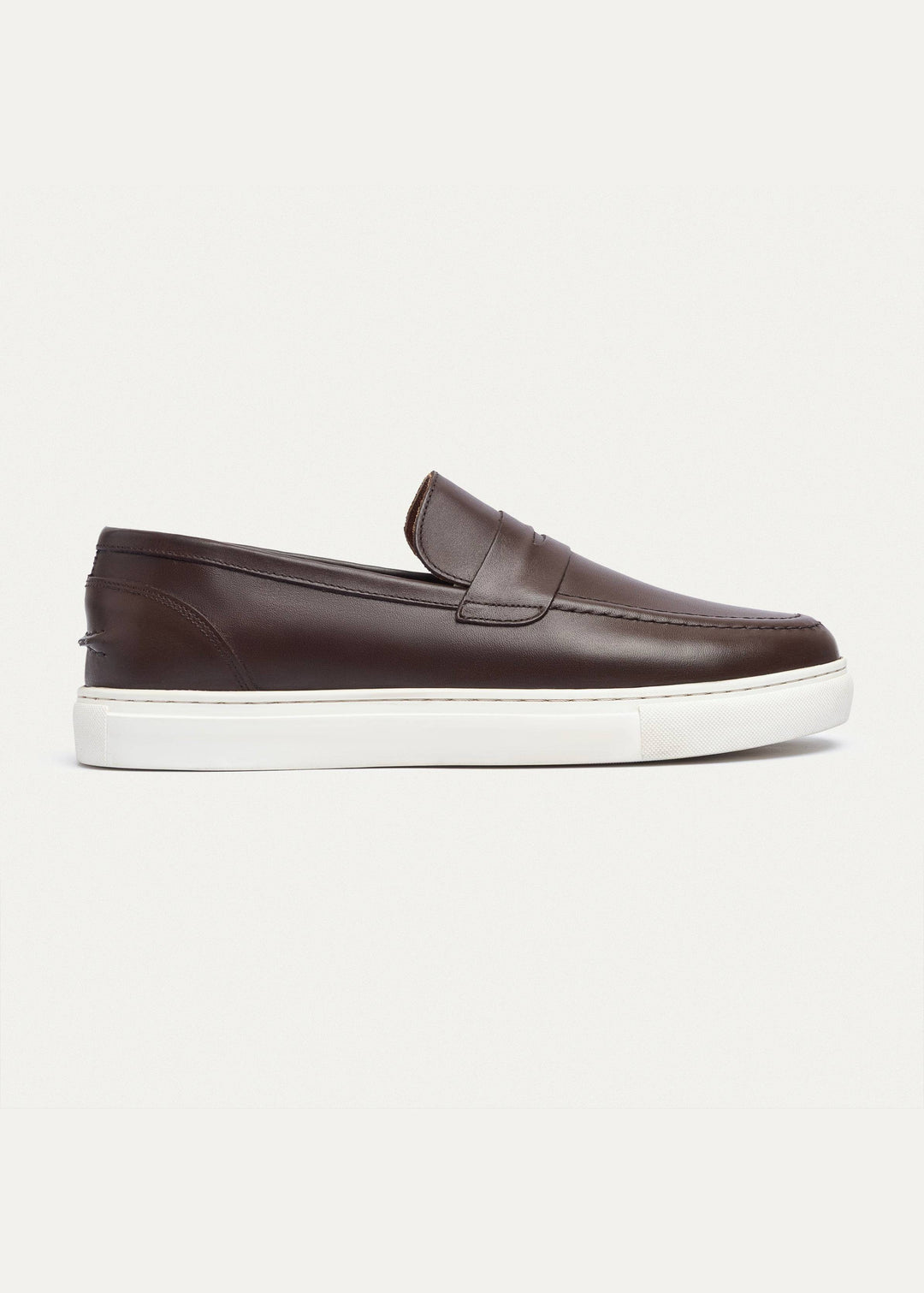 Achilles | The Urban Luxe Slip-On Loafers - Brown