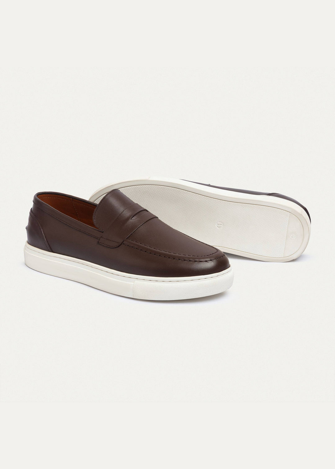 Achilles | The Urban Luxe Slip-On Loafers - Brown
