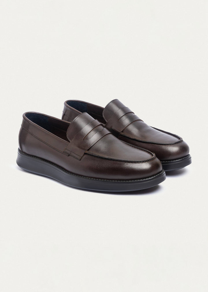 Achilles | Penny Loafer â€“ Brown