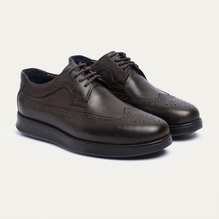 Hermes Wingtip Oxford | Brown