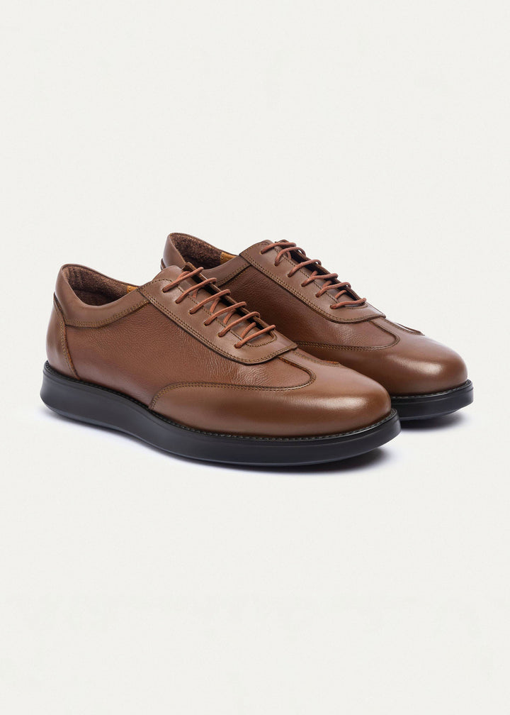Achilles | Apollo Classic Derby â€“  Tan Brown