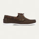 Harbor Men’s Leather Boat Shoes | Espresso Brown