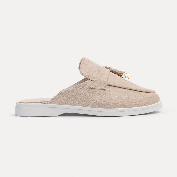 The Riviera Mules | Beige