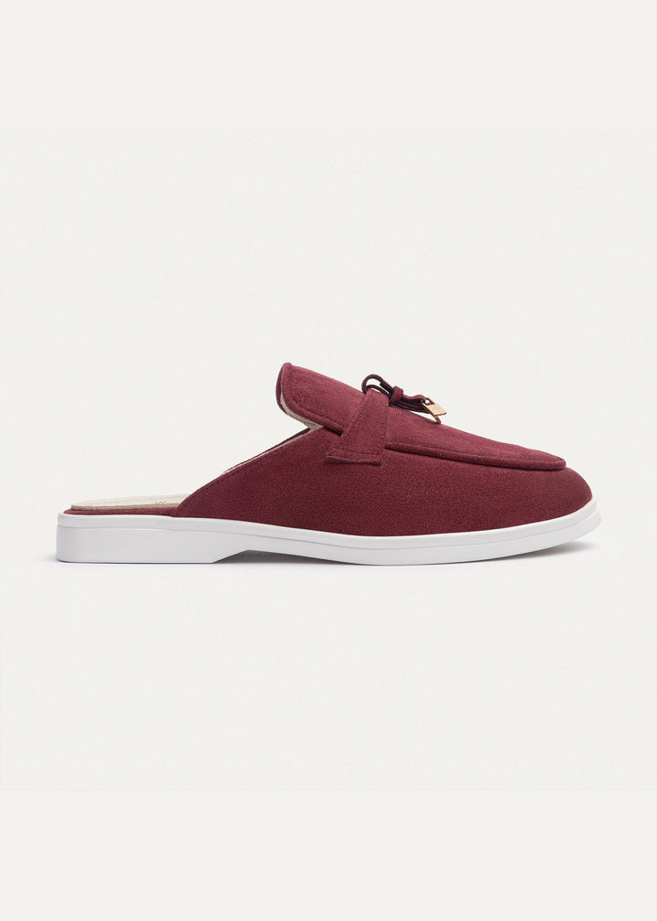 Achilles | The Riviera Mules - Burgundy
