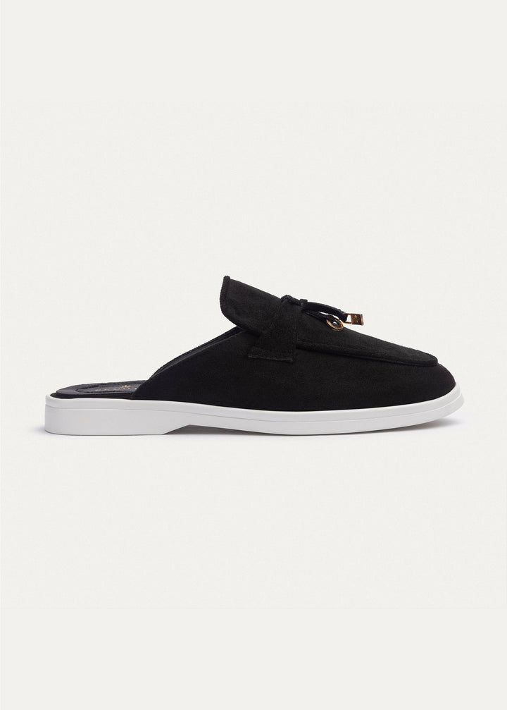 Achilles | The Riviera Mules - Black