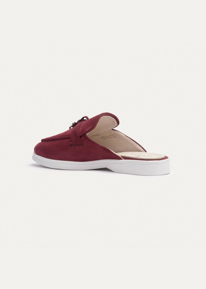 The Riviera Mules | Burgundy