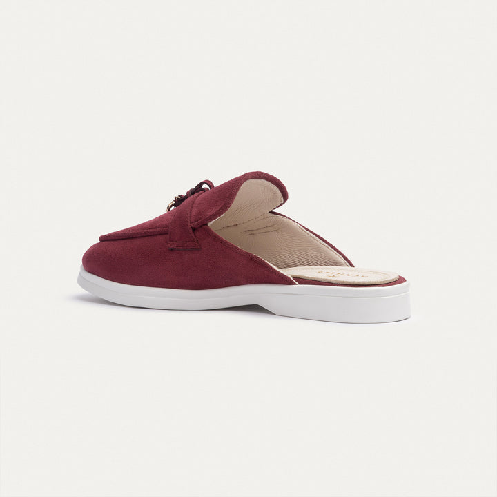 Achilles | The Riviera Mules - Burgundy