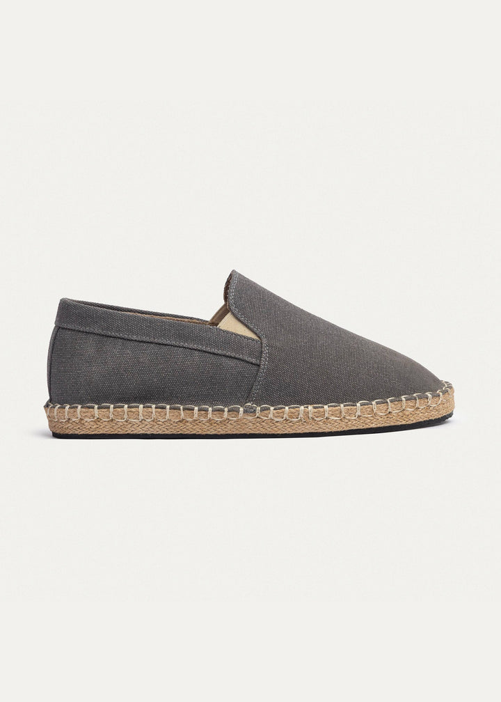 Achilles | Men's Espadrille Canvas Edition - Gray