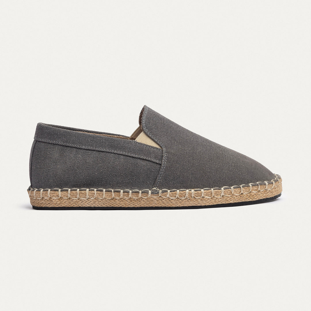Achilles | Men's Espadrille Canvas Edition - Gray