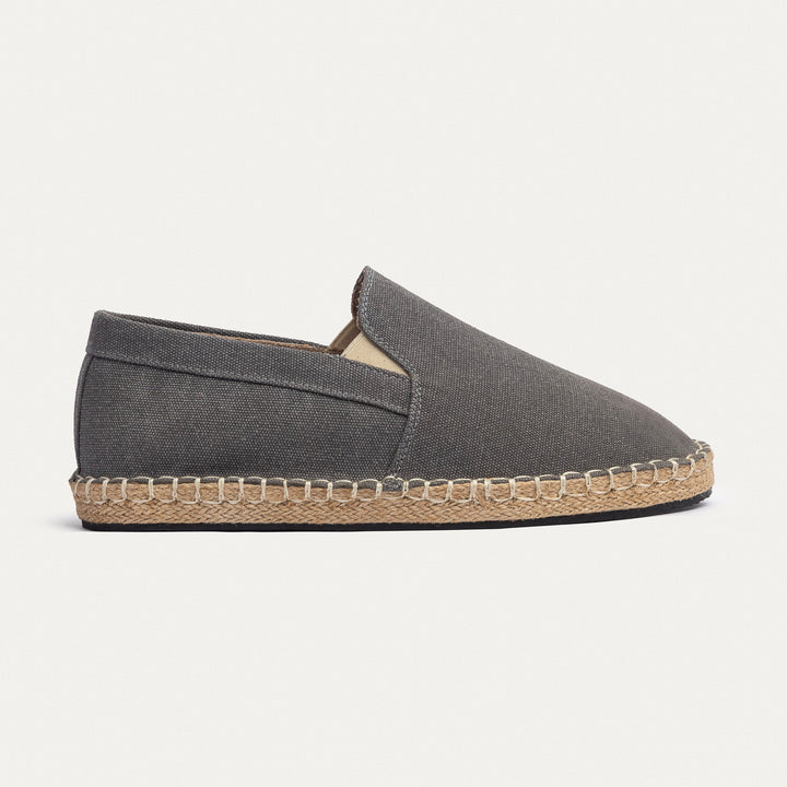 Achilles | Men's Espadrille Canvas Edition - Gray