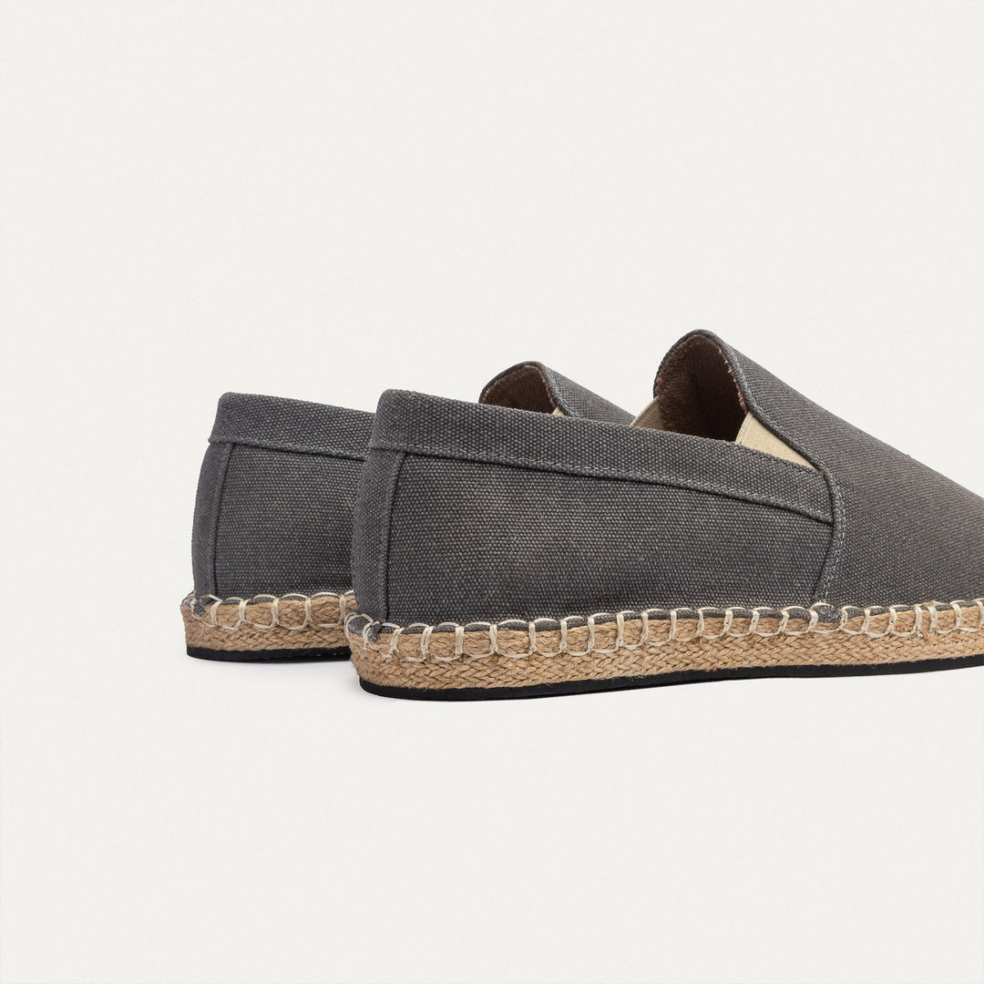 Achilles | Men's Espadrille Canvas Edition - Gray