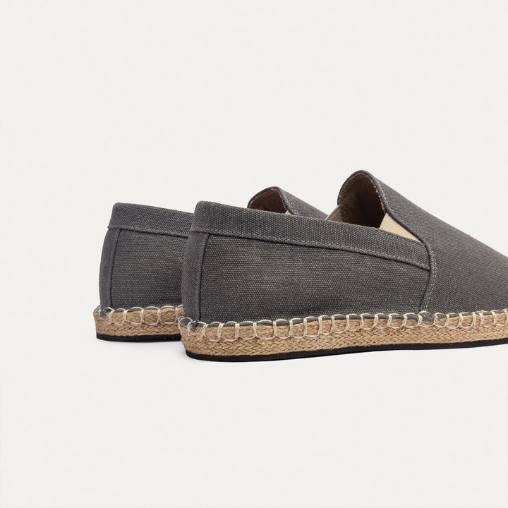 Achilles | Men's Espadrille Canvas Edition - Gray