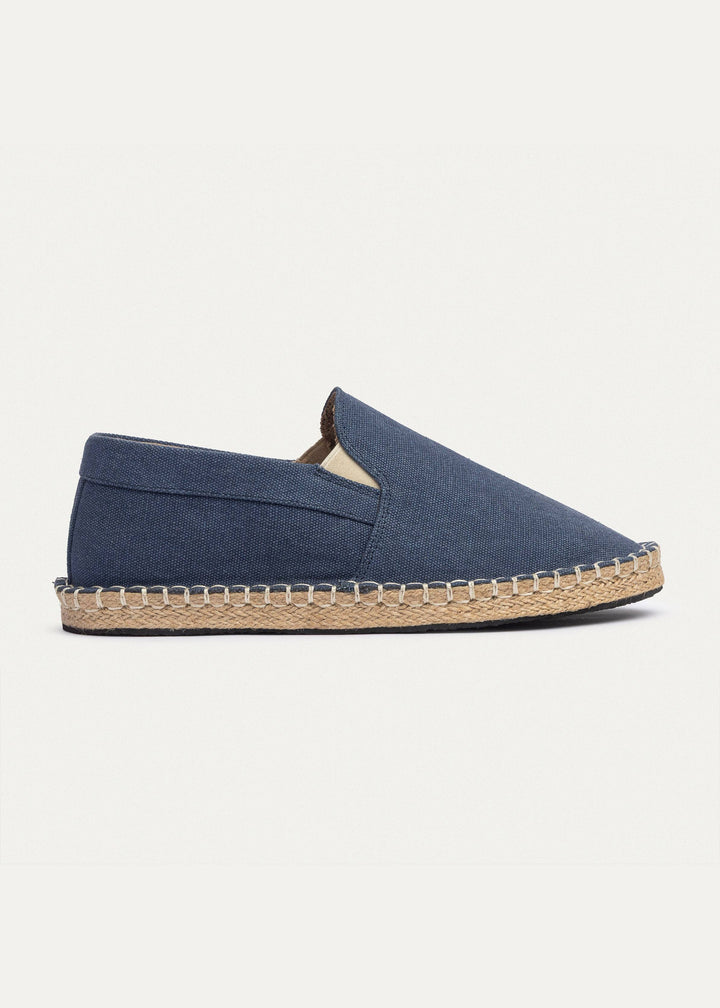 Achilles | Men's Espadrille Canvas Edition - Navy Blue