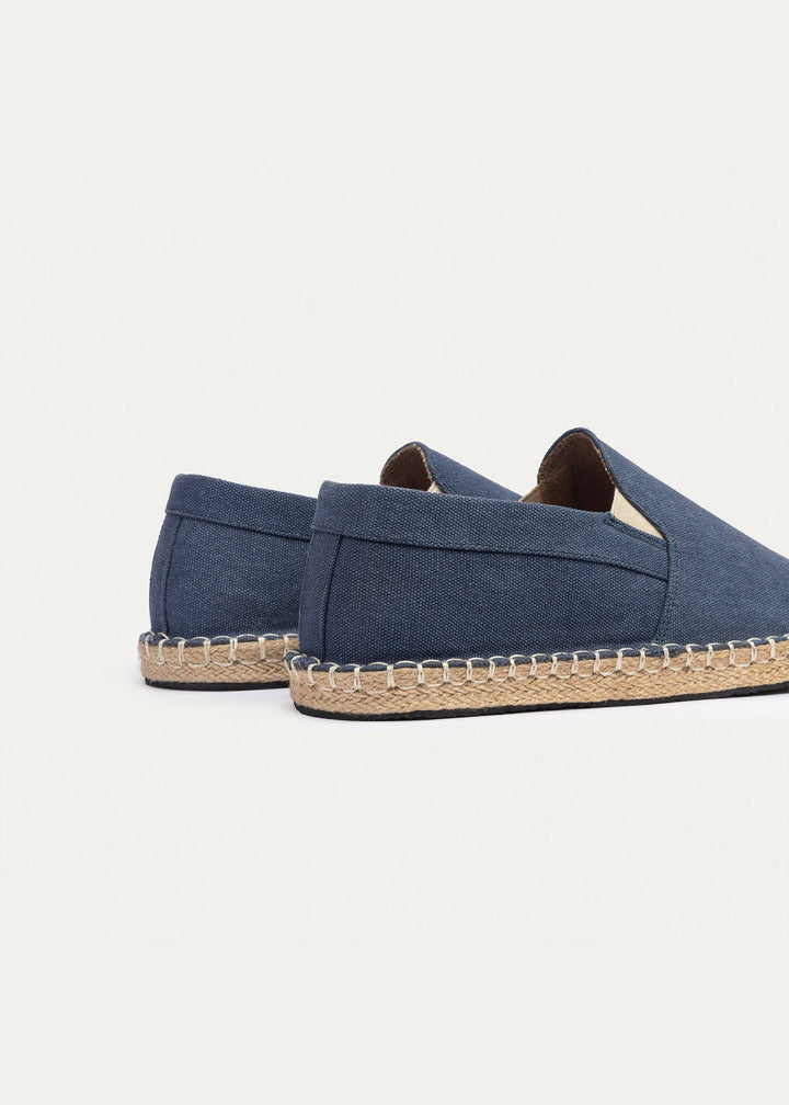 Achilles | Men's Espadrille Canvas Edition - Navy Blue