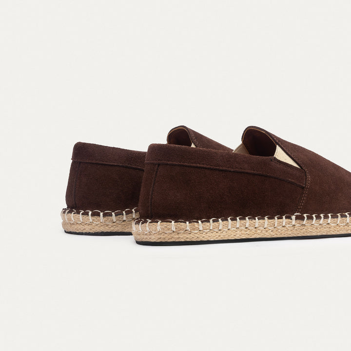 Achilles | Men's Espadrille Suede Edition - Brown
