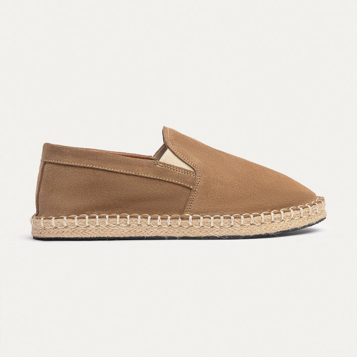 Achilles | Men's Espadrille Suede Edition - Beige