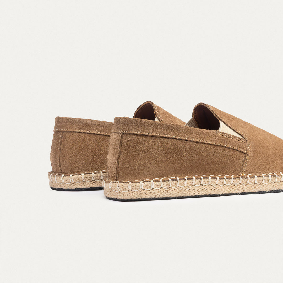 Achilles | Men's Espadrille Suede Edition - Beige