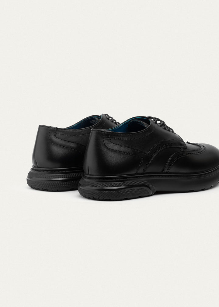 Heritage Brogue Shoes | Black