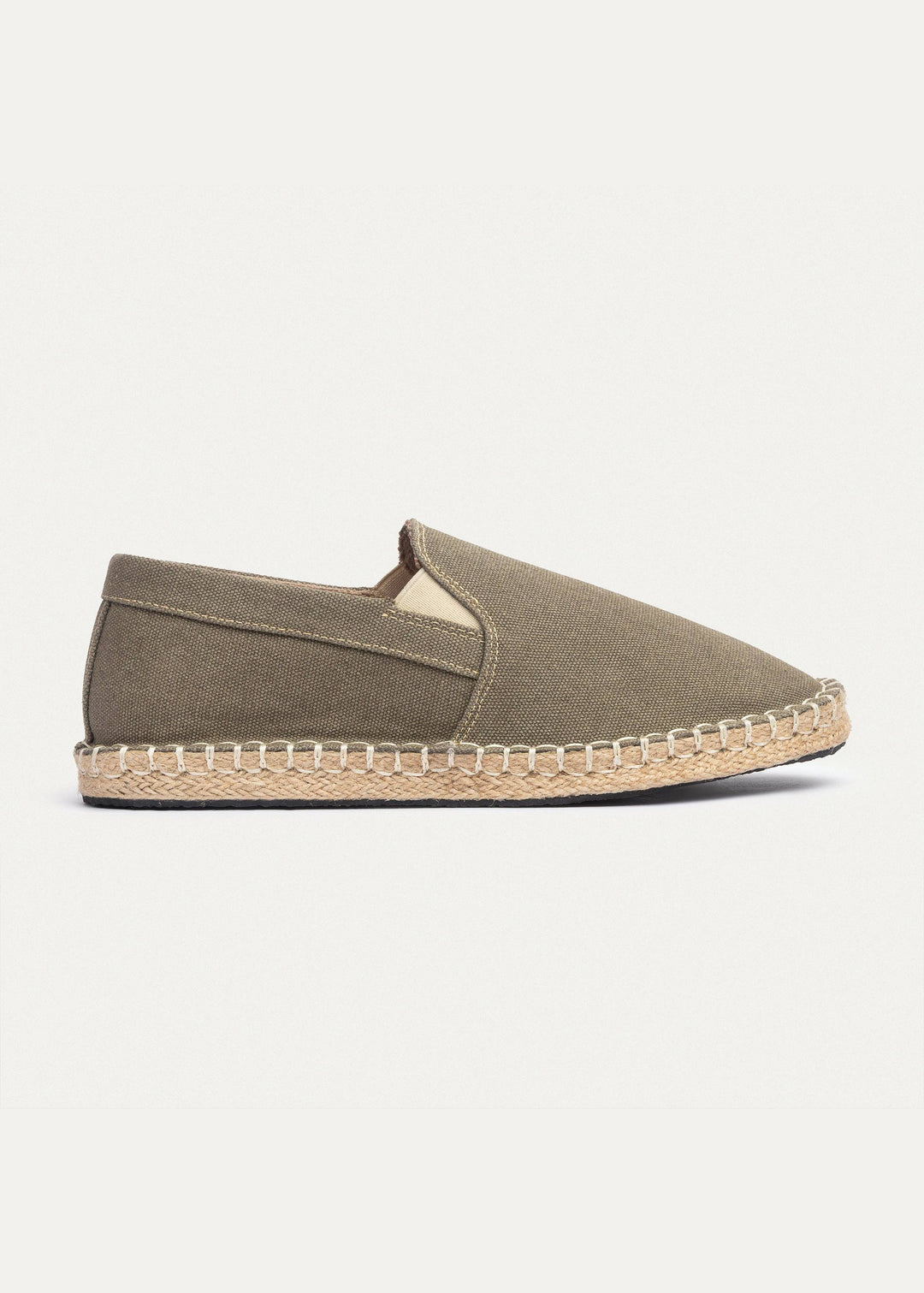 Achilles | Men's Espadrille Canvas Edition - Washed Olive Green