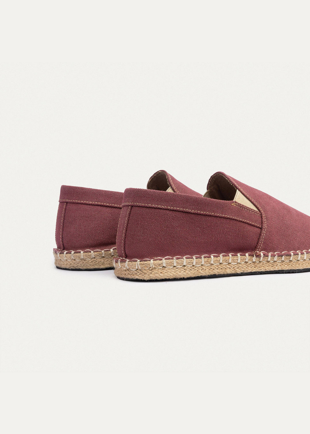 Achilles | Men's Espadrille Canvas Edition - Burgundy